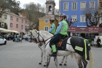 Police patrol in Sintra