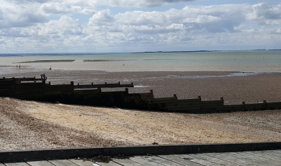 Oyster beds at Whitstable