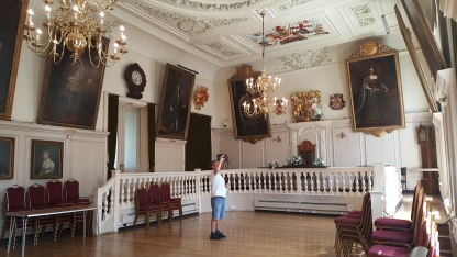 Inside the Guildhall at Rochester